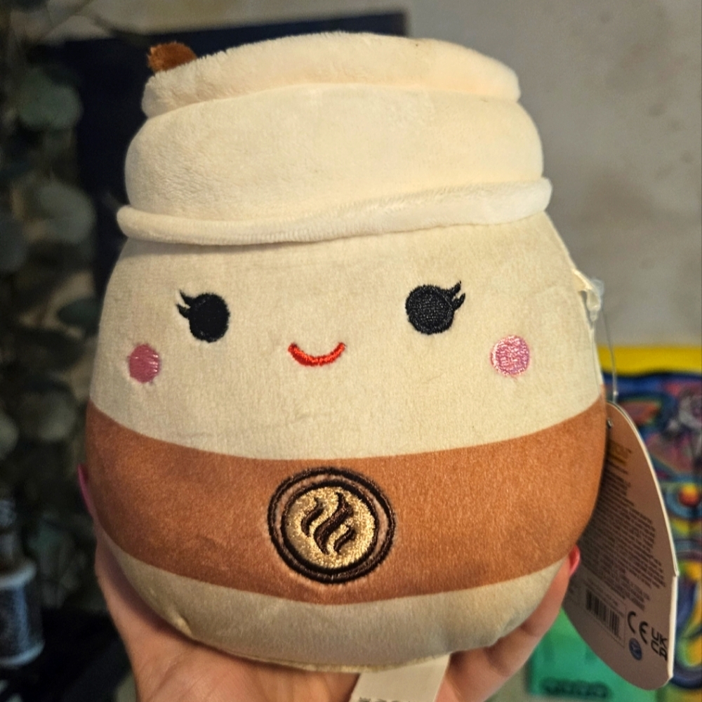 NWT Renne the Coffee ☕️ Squishmallow 5"
